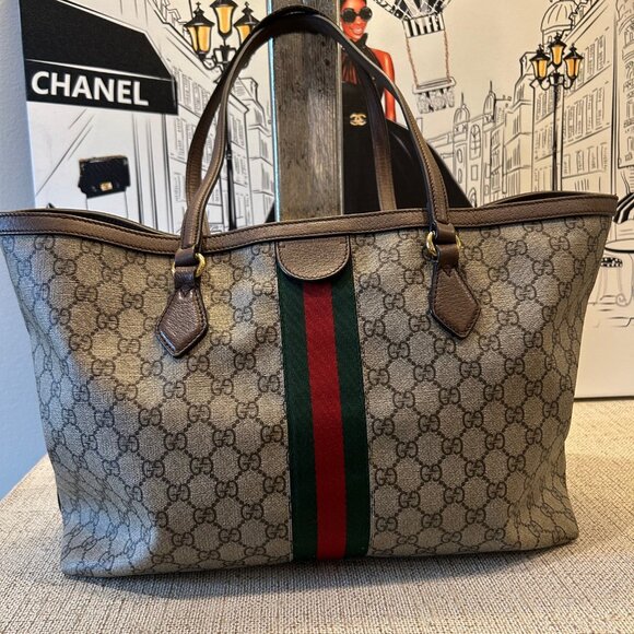Gucci Ophidia Large Tote Bag - Picture 2 of 14